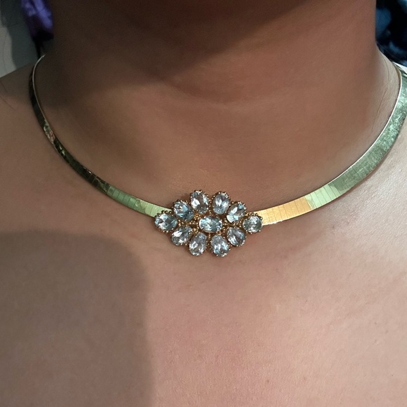 Jewelry - 10k vintage topaz enhancer